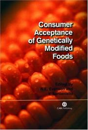 Consumer acceptance of genetically modified foods