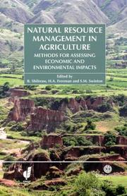 Natural resources management in agriculture : methods for assessing economic and environmental impacts