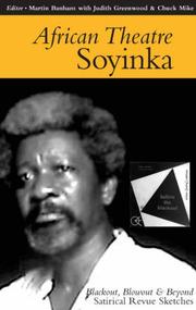 Cover of: African Theatre: Soyinka Blackout, Blowout and Beyond (African Theatre)