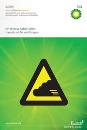 Cover of: Hazards of air and oxygen.