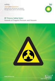 Hazards of trapped pressure and vacuum : a collection of booklets describing hazards and how to manage them