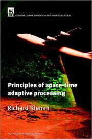 Principles of space-time adaptive processing