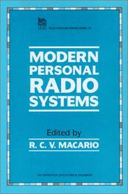 Modern personal radio systems