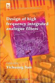 Design of high frequency integrated analogue filters