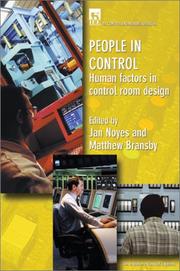Cover of: People in control: human factors in control room design