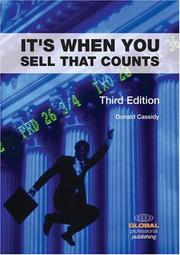 Cover of: Its When You Sell That Counts