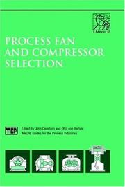 Process fan and compressor selection