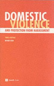 Domestic violence and protection from harassment