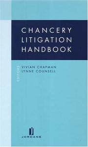 Chancery litigation handbook