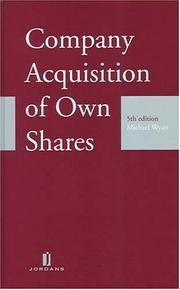 Company acquisition of own shares