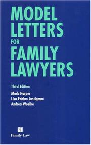 Model letters for family lawyers