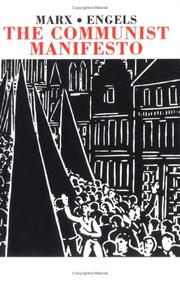 Cover of: Communist Manifesto by Karl Marx, Friedrich Engels