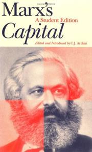 Marx's capital : a student edition