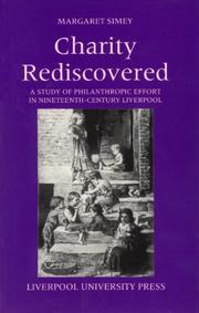 Charity rediscovered : a study of philanthropic effort in nineteenth-century Liverpool