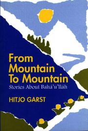 Cover of: From Mountain to Mountain by Hitjo Garst