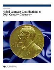 Nobel laureate contributions to 20th century chemistry