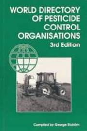 World directory of pesticide control organisations