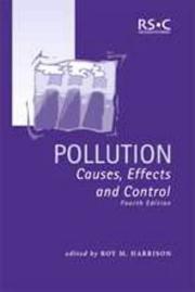 Pollution : causes, effects and control