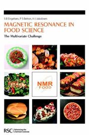 Magnetic resonance in food science : the multivariate challenge