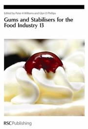 Cover of: Gums and Stabilisers for the Food Industry 13 (Special Publications)