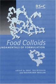 Cover of: Food Colloids: Fundamentals of Formulation (Special Publication (Royal Society of Chemistry (Great Britain)))