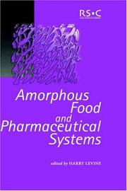 Amorphous food and pharmaceutical systems