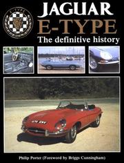 Cover of: The Jaguar E-type by Philip Porter