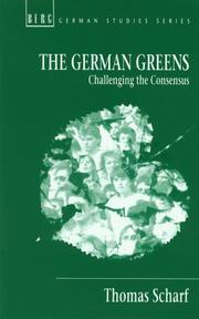 The German Greens by Thomas Scharf