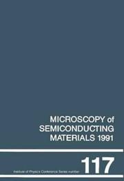 Microscopy of semiconducting materials 1991