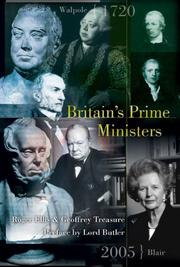 Britain's Prime Ministers : from Walpole to Thatcher