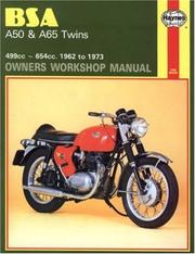 BSA series A50 & A65 owners workshop manual ...