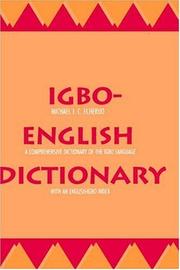 Igbo-English dictionary by Michael J. C. Echeruo