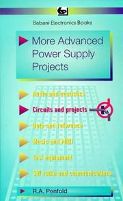 Cover of: More Advanced Power Supply Projects
