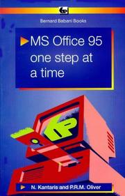 Cover of: MS Office 95 - One Step at a Time (BP)