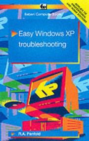 Cover of: Easy Windows XP Troubleshooting (Babani Computer Books)