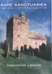 Safe sanctuaries : securities and defence in Anglo-Scottish Border churches 1290-1690