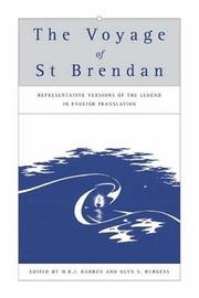 Cover of: The Voyage Of Saint Brendan: Representative Versions Of The Legend In English Translation, With Indexes of Themes and Motifs from the Stories (Exeter Medieval ... Studies) (Exeter Medieval Texts and Studies)
