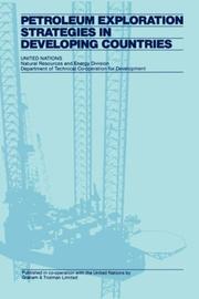 Cover of: Petroleum Exploration Strategies in Developing Countries