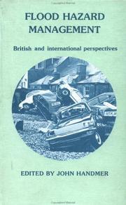 Cover of: Flood hazard management: British and international perspectives