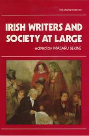 Cover of: Irish Writers and Society at Large