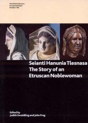 Seianti Hanunia Tlesnasa : the story of an Etruscan noblewoman