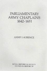 Cover of: Parliamentary army chaplains, 1642-1651