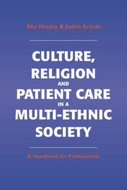 Culture, religion and patient care in a multi-ethnic society : a handbook for professionals