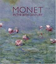 Cover of: Monet in the 20th century