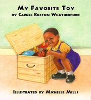 Cover of: My favorite toy