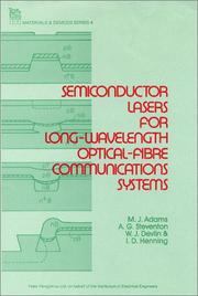 Semiconductor lasers for long-wavelength optical-fibre communications systems