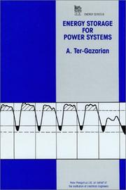 Cover of: Energy storage for power systems