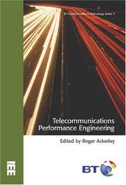 Telecommunications performance engineering