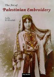 Cover of: The art of Palestinian embroidery by Leila El Khalidi