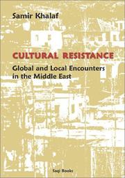 Cover of: Cultural Resistance: Global and Local Encounters in the Middle East